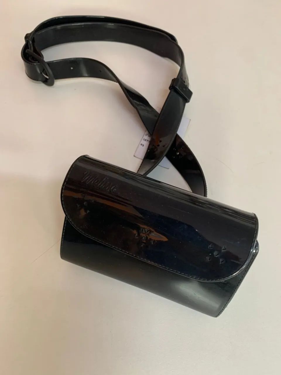 Sapatilha Melissa + Pochete - Feminino - Preto - Tam. 28 - Seminovo - Foto 5