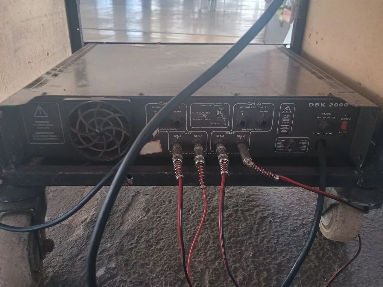 Amplificador Wattsum DBK 2000 - Foto 2