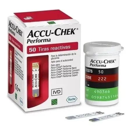 Accu-Chek Performa com 50 Tiras Reagentes - Foto 2