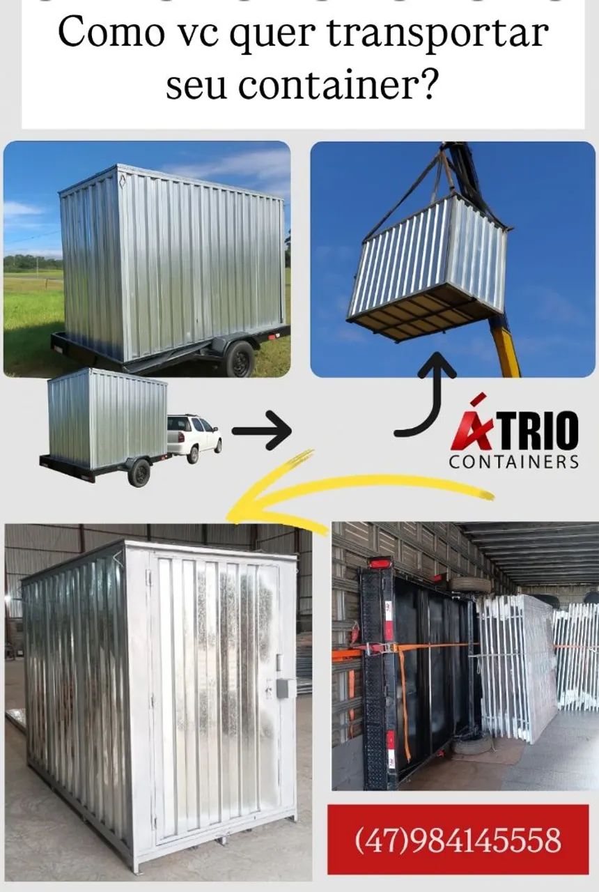 Container empreendedorismo desmontável  - Foto 3