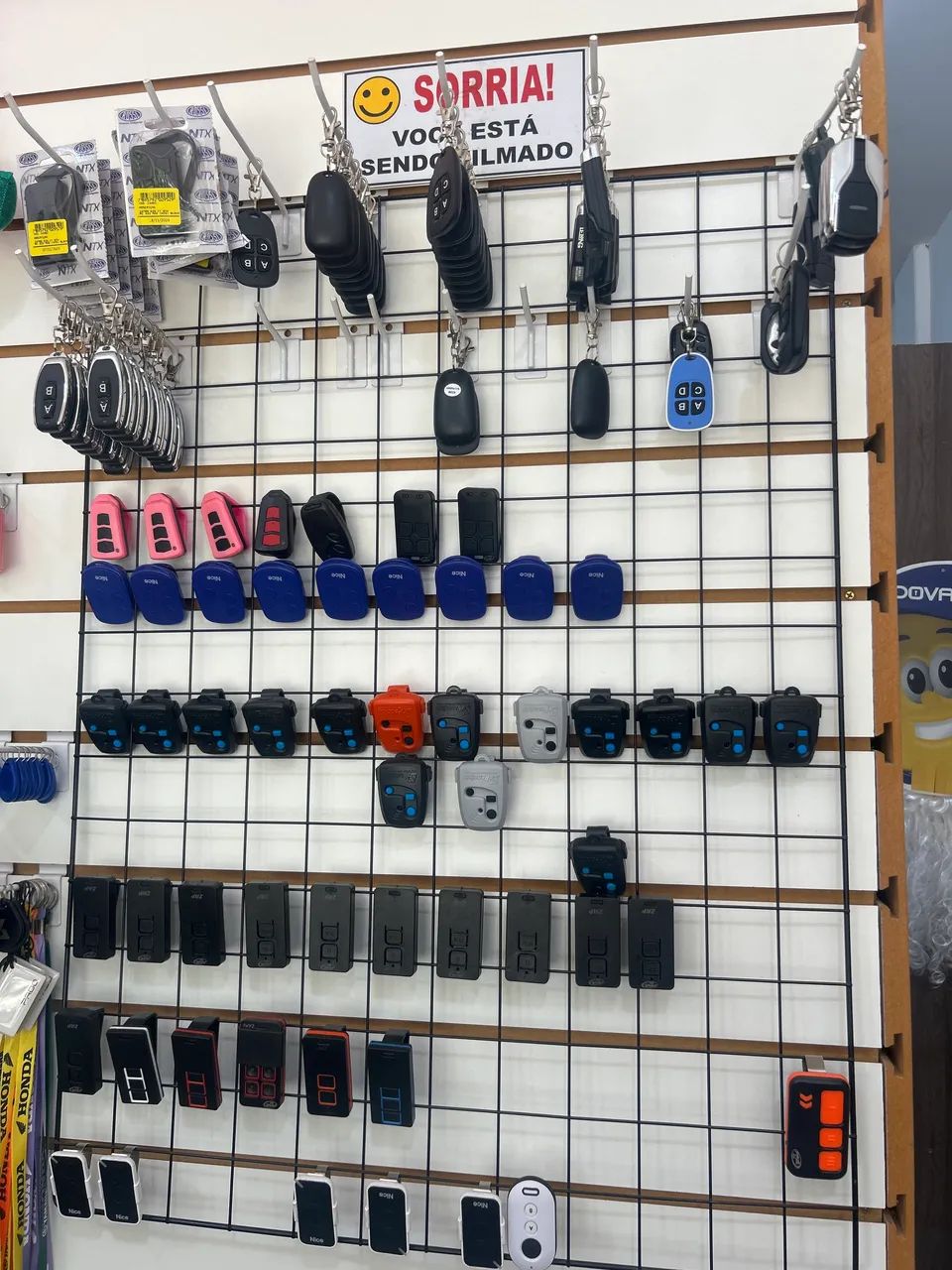 Controle para portão eletrônico 
