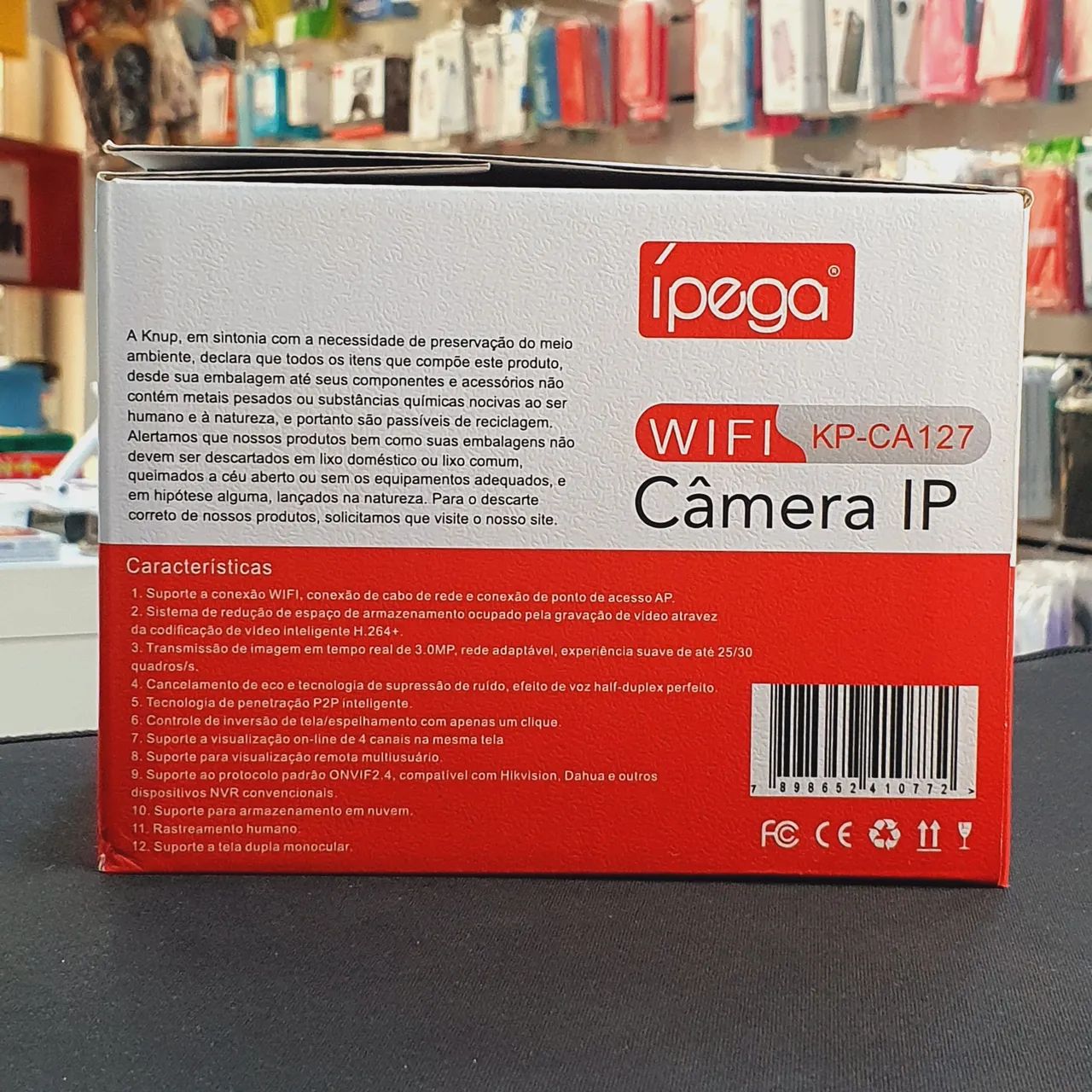 Câmera KP-CA127 iPega - Segurança e tecnologia para sua casa! - Foto 5