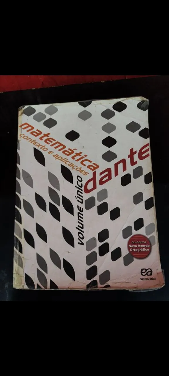 Livro Matemática Dante - Contexto e Aplicações - Dante