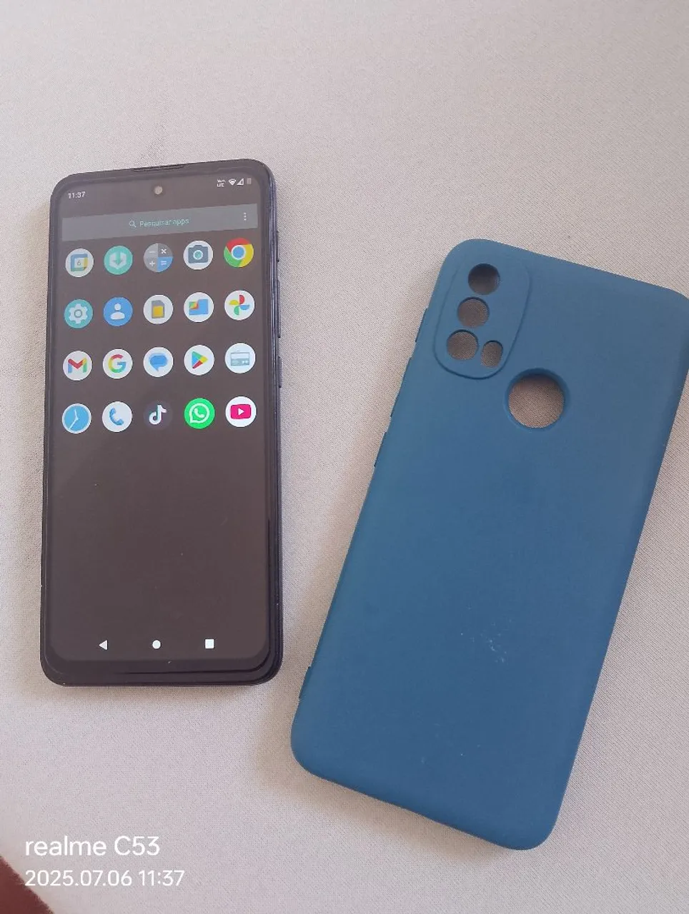 Moto E40 novo com carregador