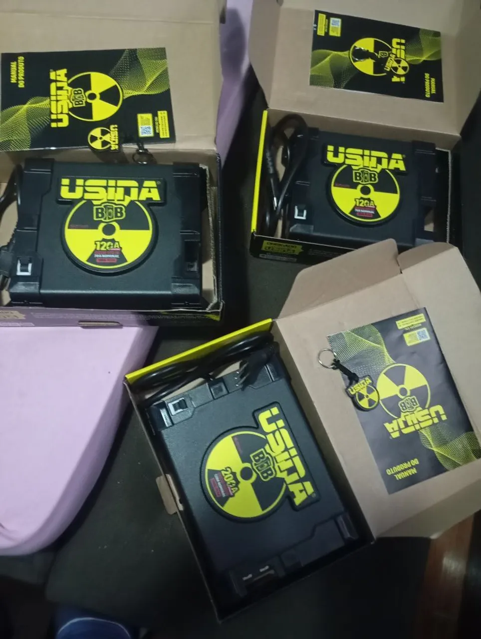 Carregador/Carregador de bateria USINA BOB