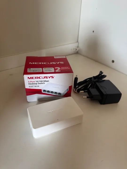 Switch Marcusys 5 portas 10/100Mbps