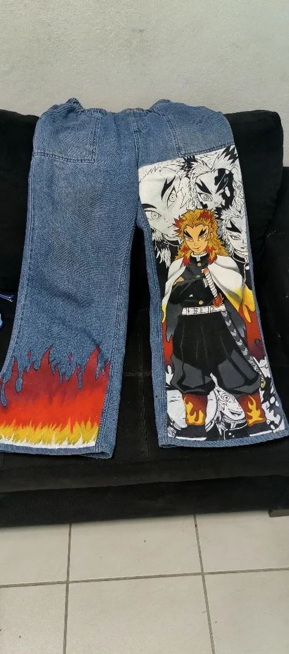 Calça feminina Demon slayer  - Foto 2