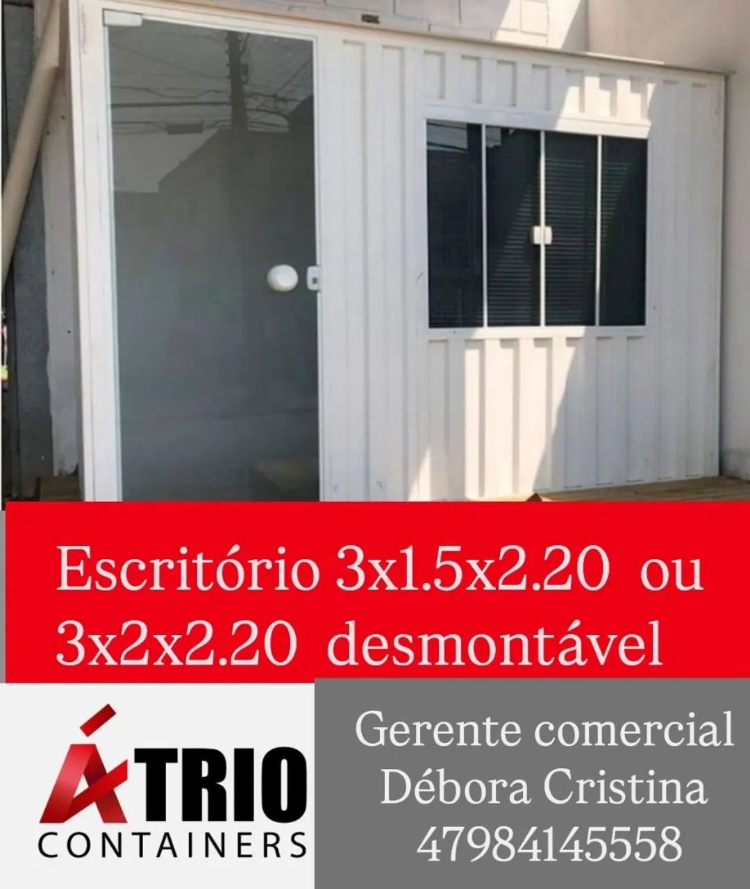 Container empreendedorismo desmontável  - Foto 2
