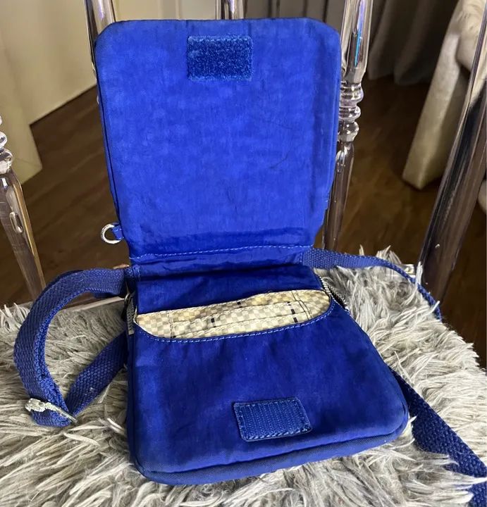 Bolsa Kipling Azul - Foto 4