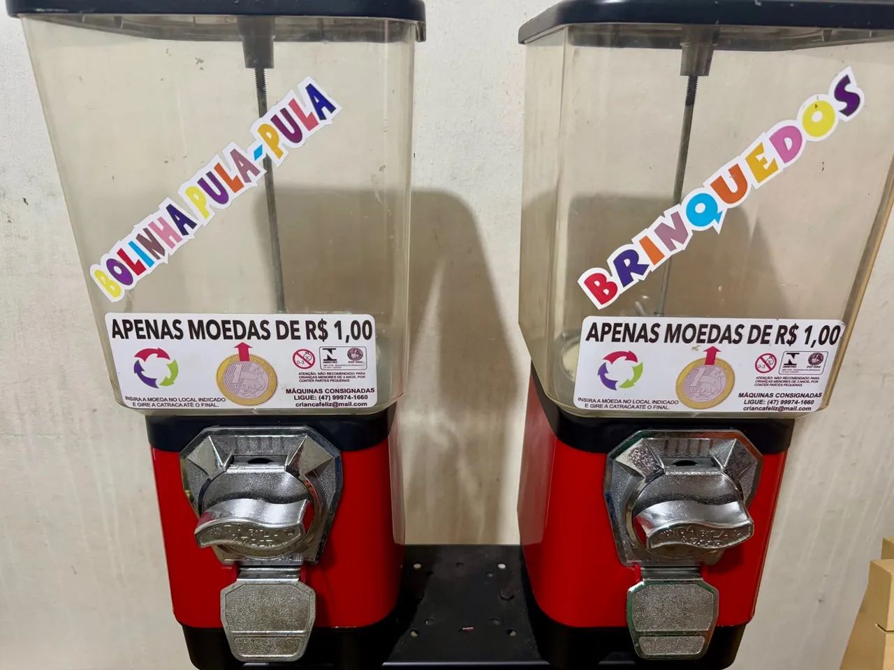Máquinas de Brinquedos/Bolinhas Pula-Pula - Foto 3
