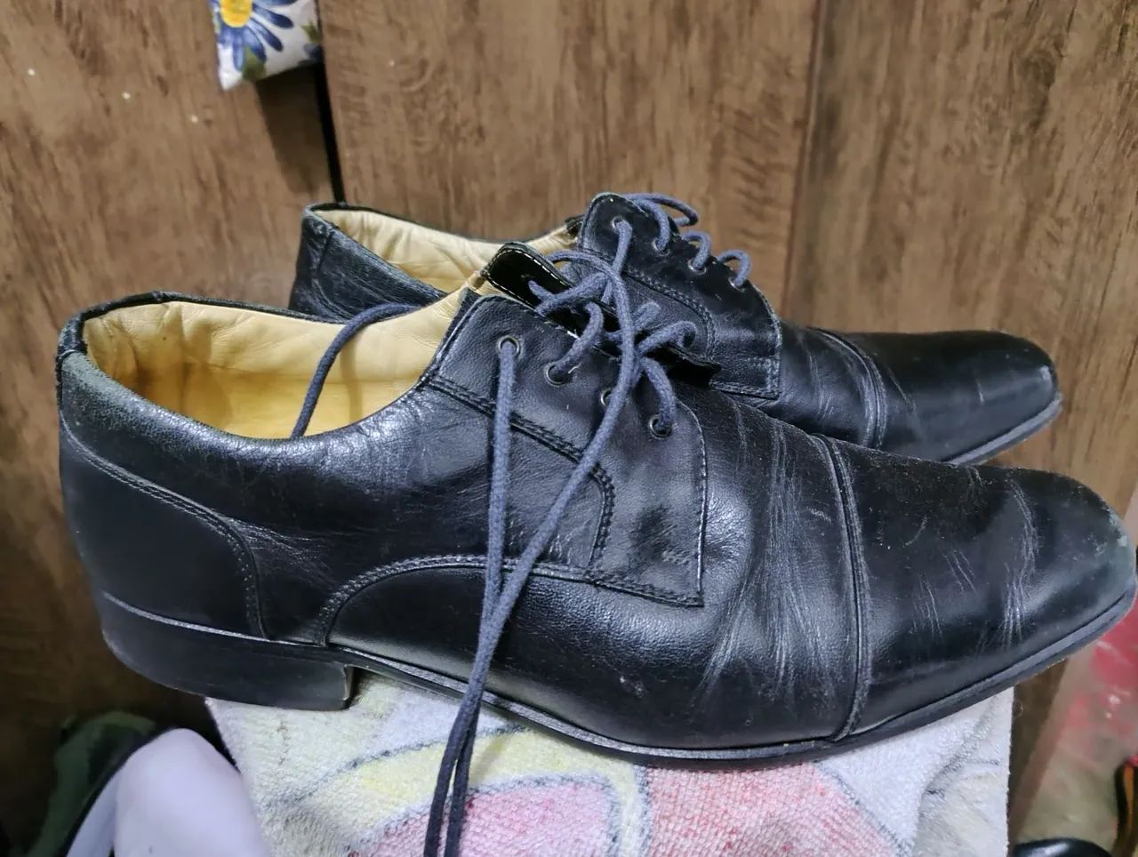 Sapato Social Masculino Preto tamanho. 40 - Foto 5