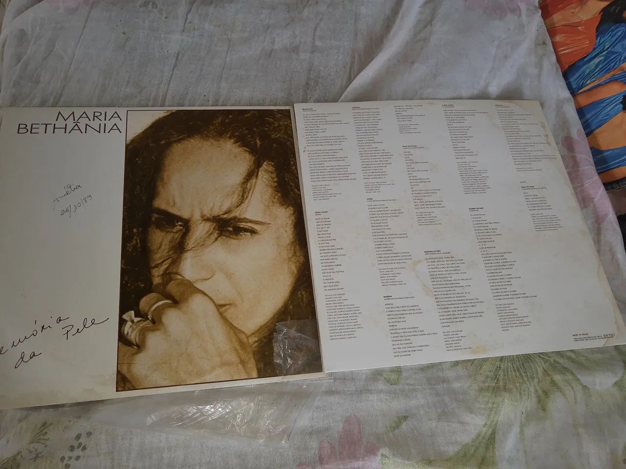 Disco de Vinil Maria Bethânia - Memória da Pele - Foto 2