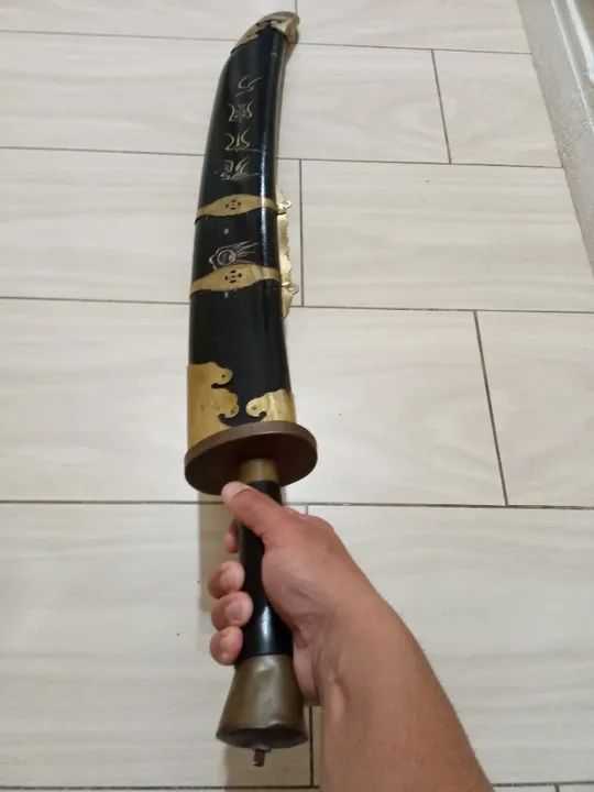 Facão chinês sabre calda de boi  - Foto 3