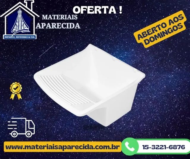 Tanque Plastico 20L Branco HERC novo