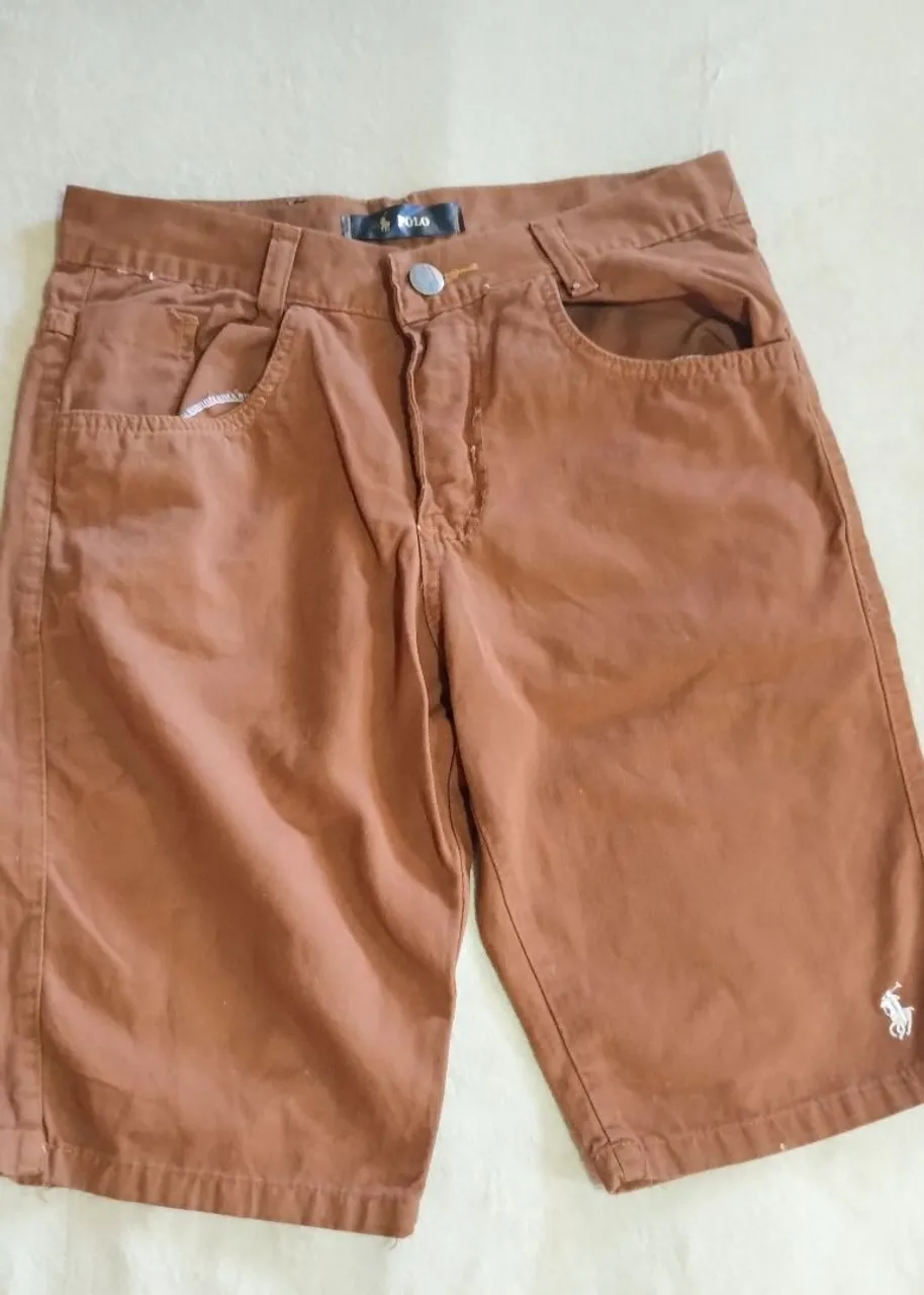 Bermuda Polo Marrom