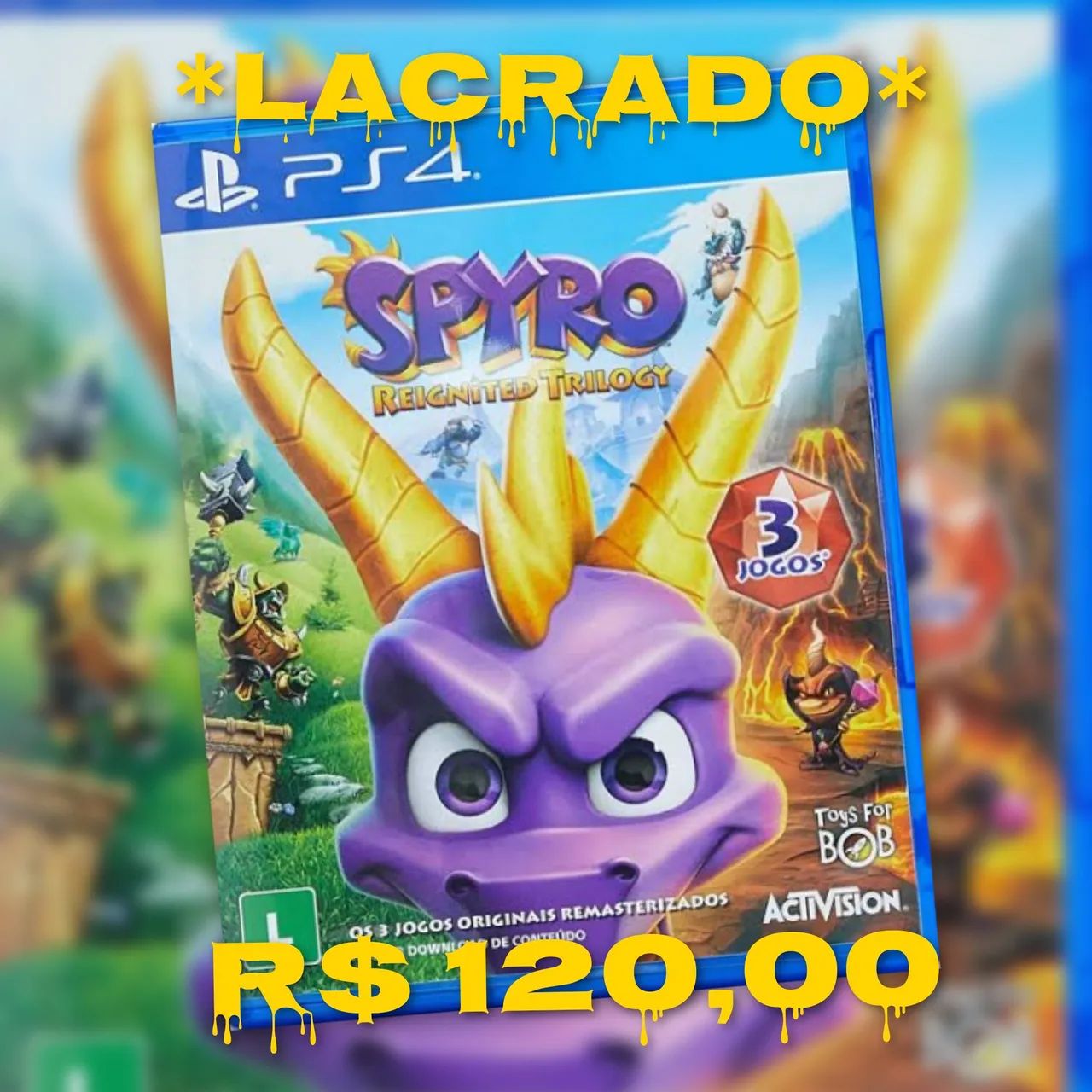 Spyro Trilogy - PS4 / PS5 - Lacrado