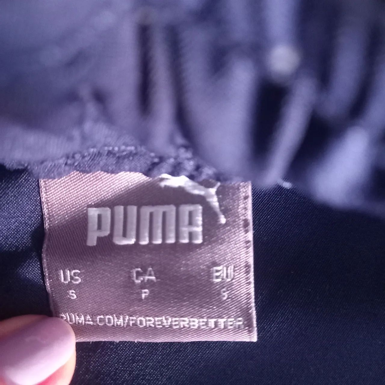  Short da puma,azul marinho, esportivo,tamanho P - Foto 3