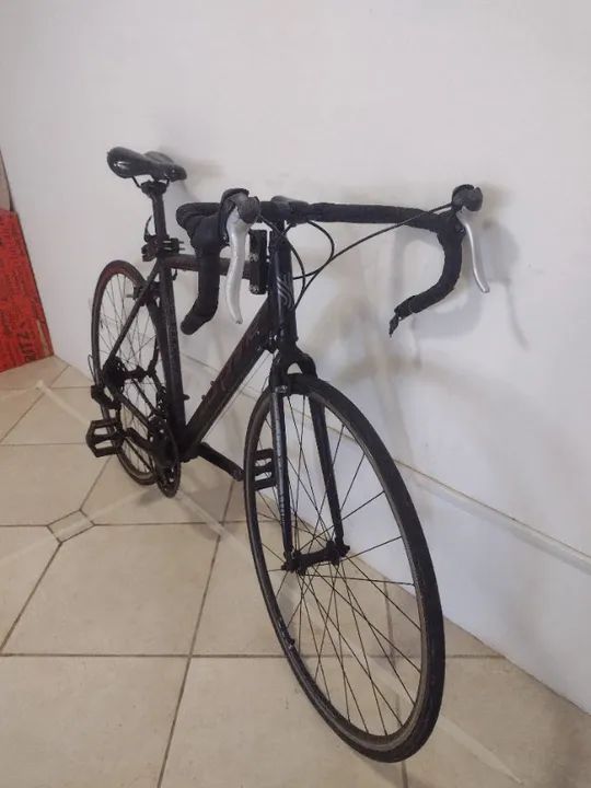 Bicicleta Speed Endorphine Gonew Fast 10 Shimano Alumínio - Aro 700 - Preto 21 marchas rev - Foto 3
