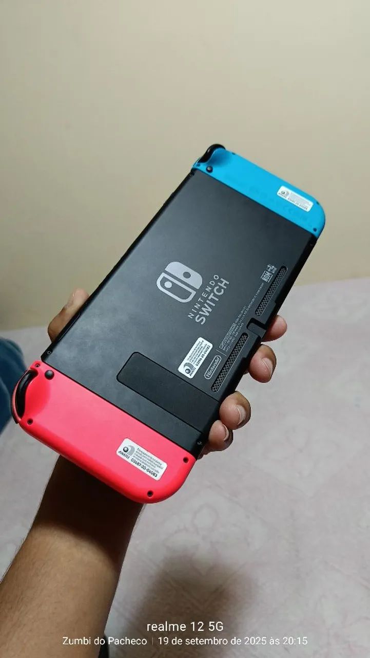 Nintendo switch v2 Completo e todo original. - Foto 3