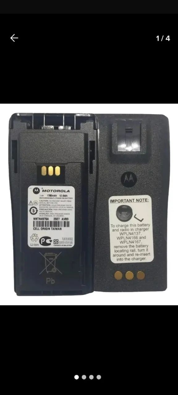 Bateria Motorola NNTN4970A