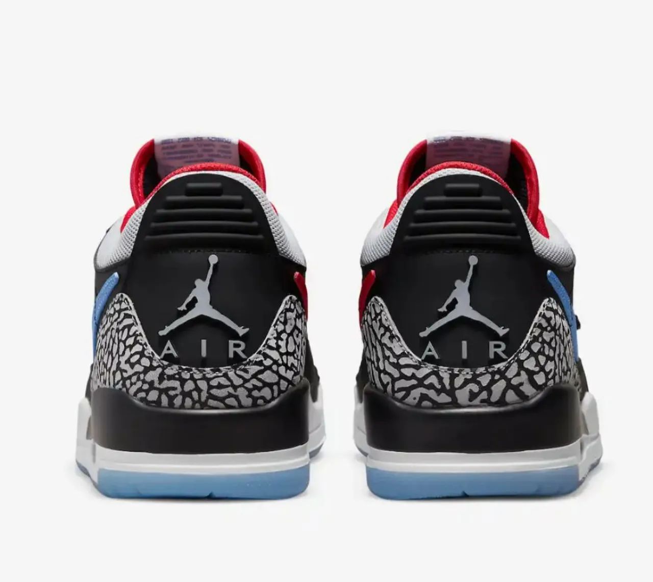 Air Jordan Legacy 312 Low Black Valor Blue - Foto 4