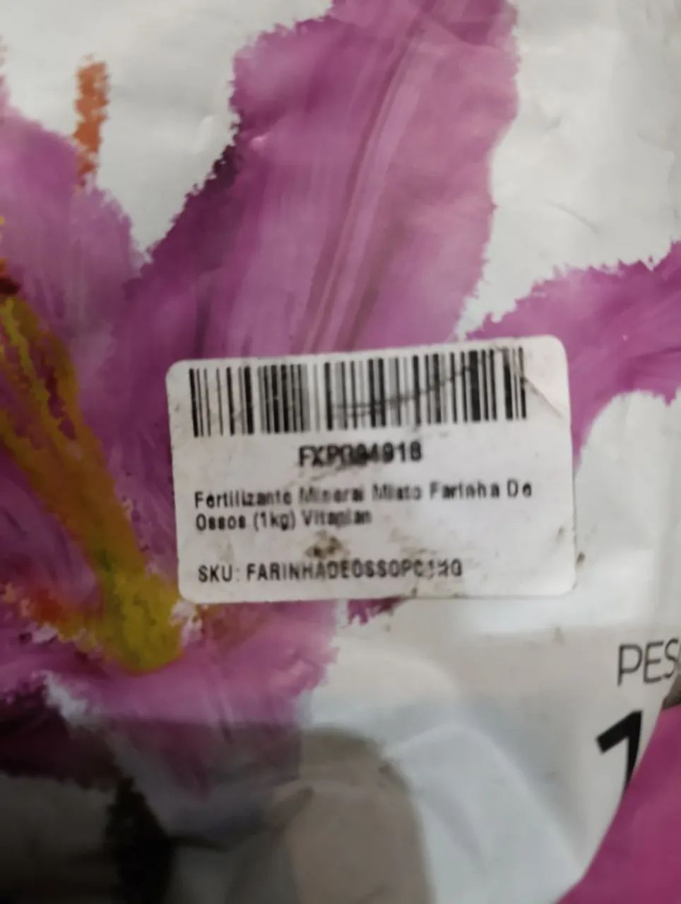 Farinha de ossos 1kg  - Foto 2