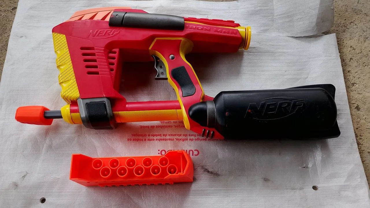 Pistola Nerf Iron man - Foto 2
