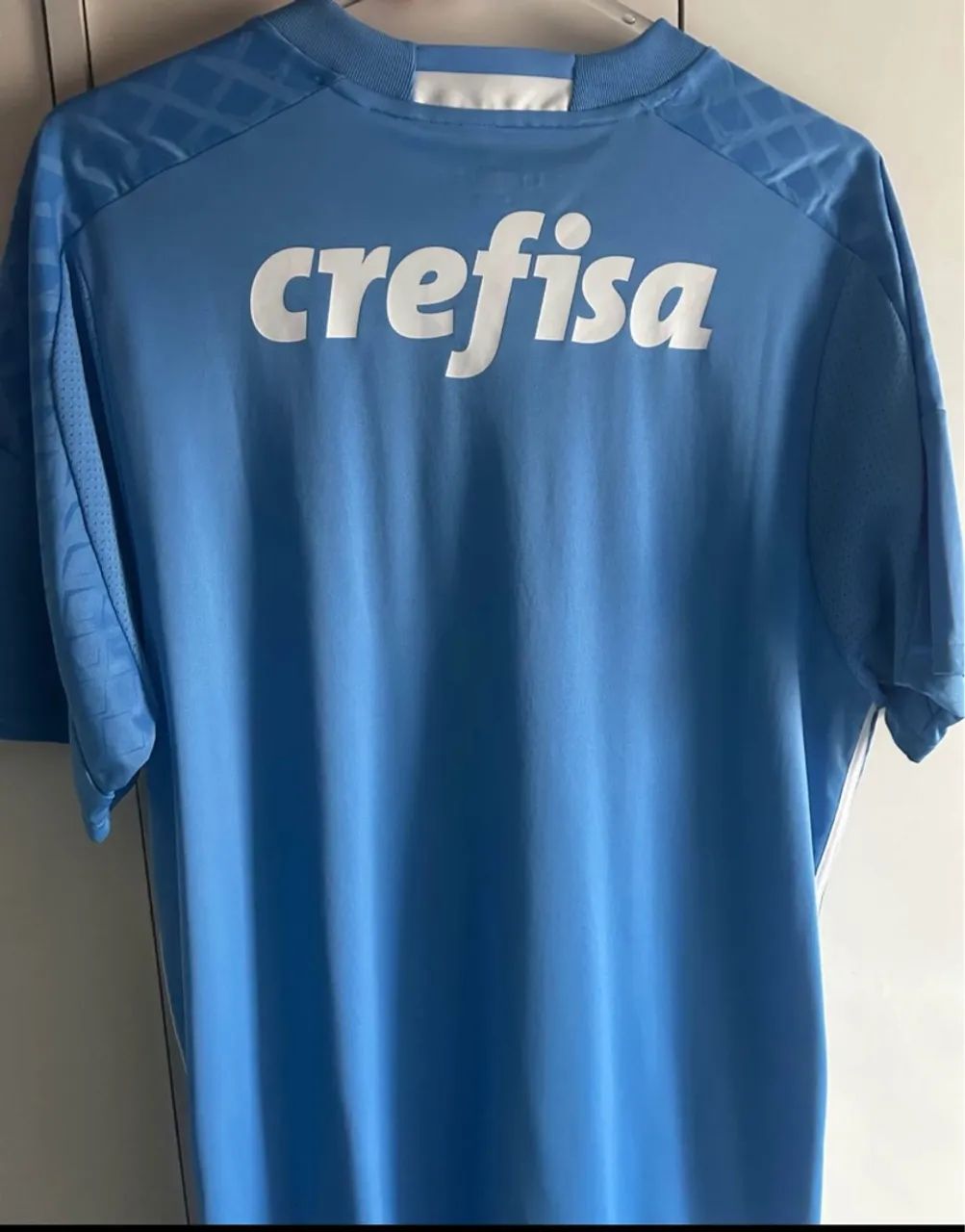 Camiseta Goleiro Palmeiras Azul - G - Foto 5