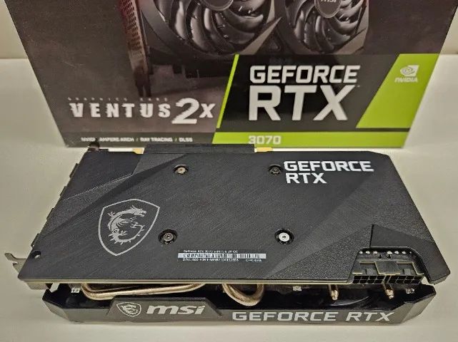 Placa de vídeo MSi RTX 3070 8GB Dual Fan - Na caixa! - Foto 5