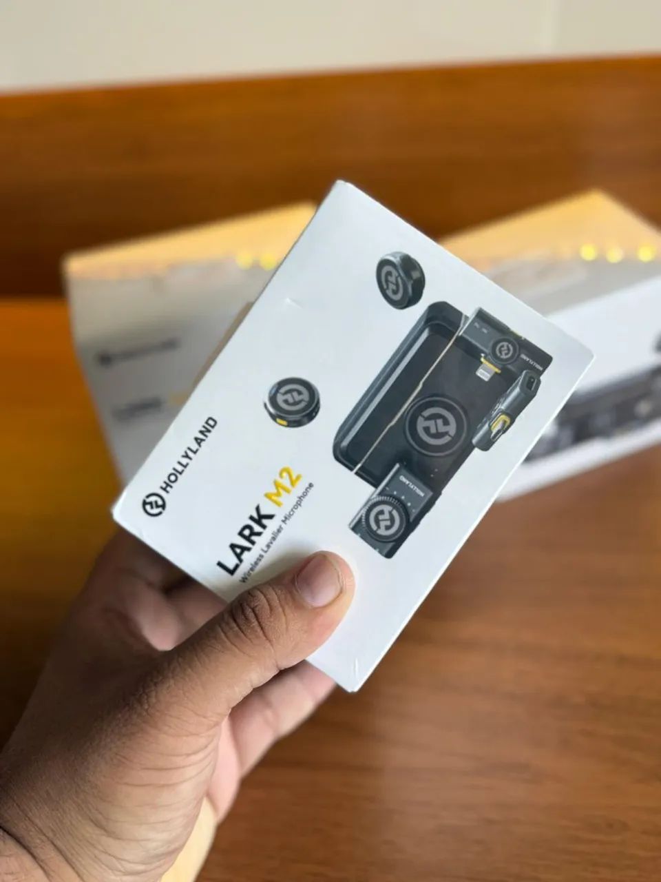 Microfone Lark M2 - modelo combo - Hollyland64292068190338120