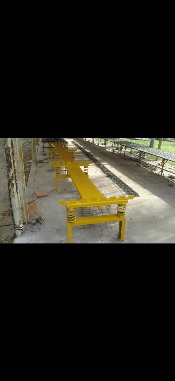 Mesa vibratória industrial