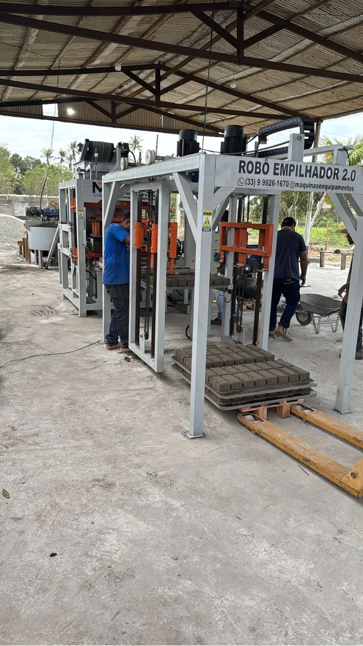 Máquinas de blocos, pavers e bloquete - Foto 5