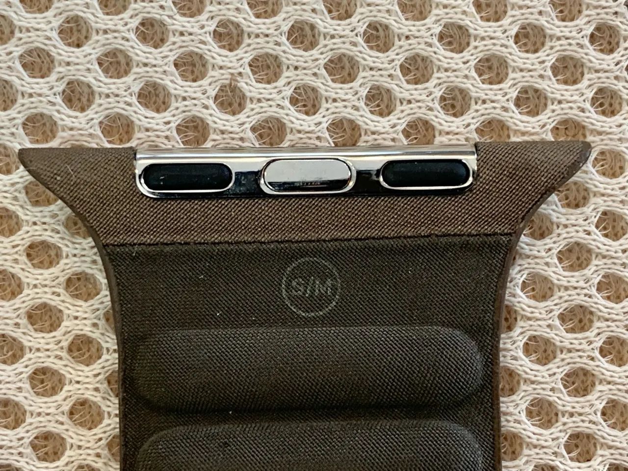 Pulseira Apple Watch FineWoven 46mm Elos Nova - Foto 2
