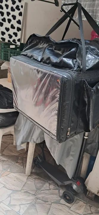 Bag mochila para moto entregador reforçada - Foto 4