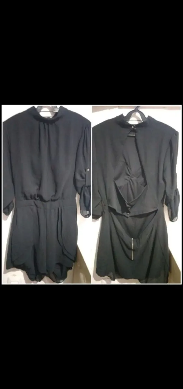 Macacão Feminino Preto Elegante
