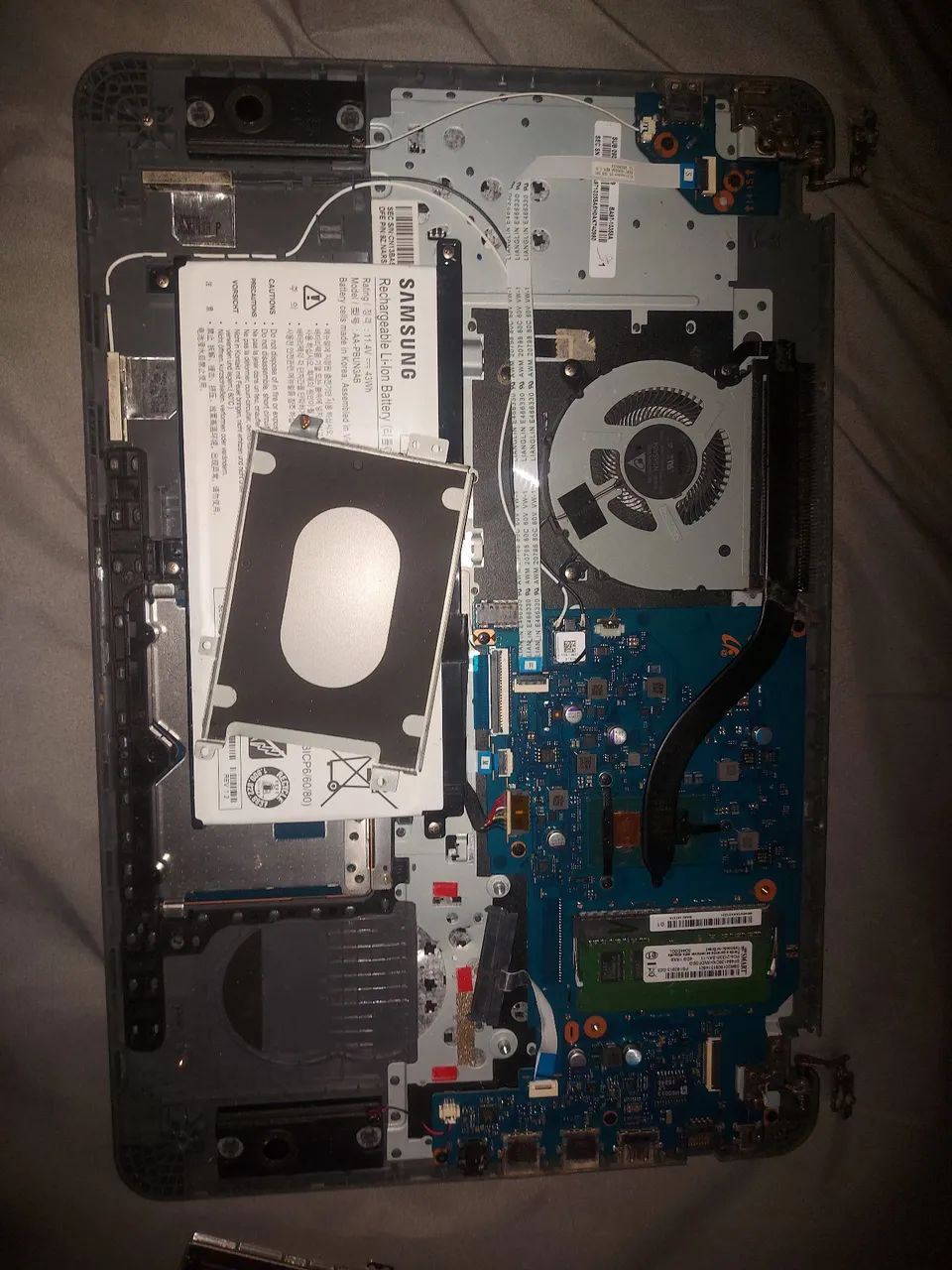 Notebook Samsung 350x (peças sem Hd)