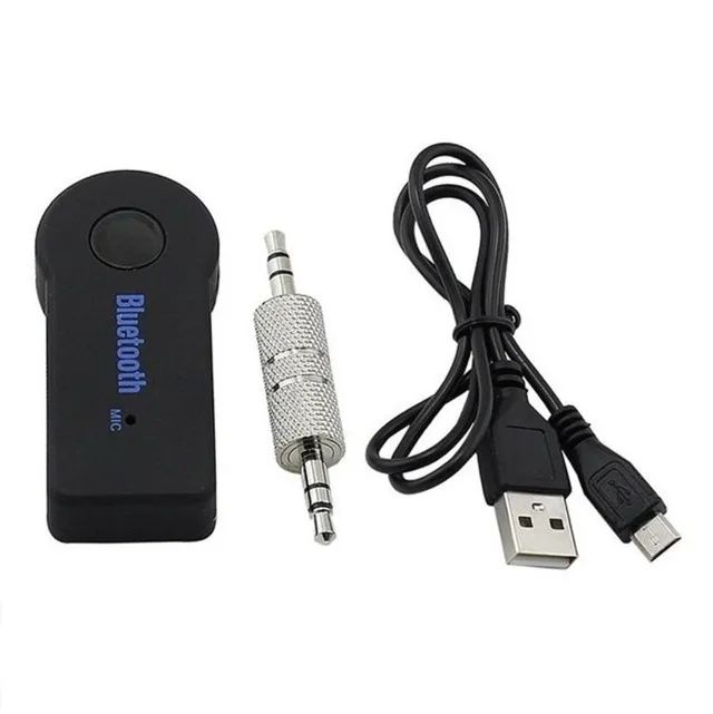 Adaptador Bluetooth P/ Carro P2 Som com bateria - Foto 5
