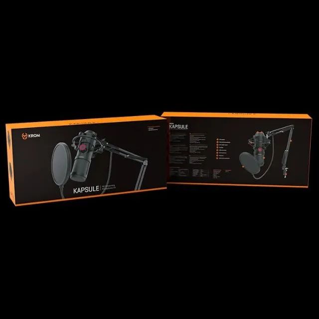 Microfone Krom Kapsule Streaming