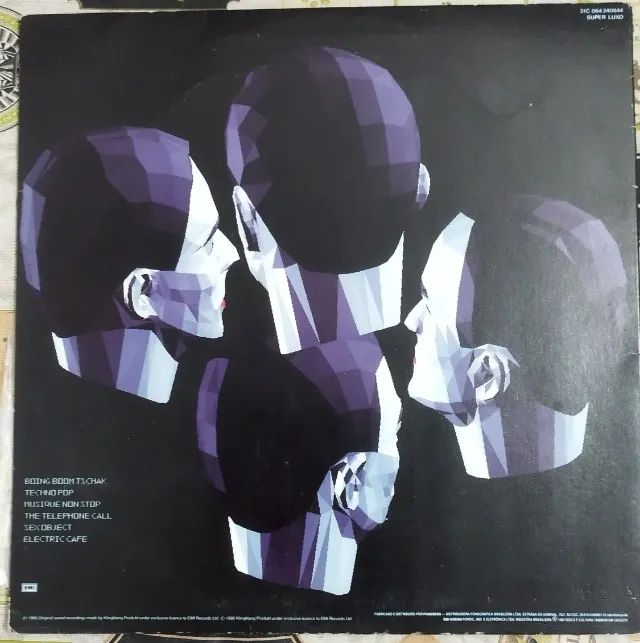 LP Vinil Kraftwerk Electric Café P1987 VG+/EX - Foto 2