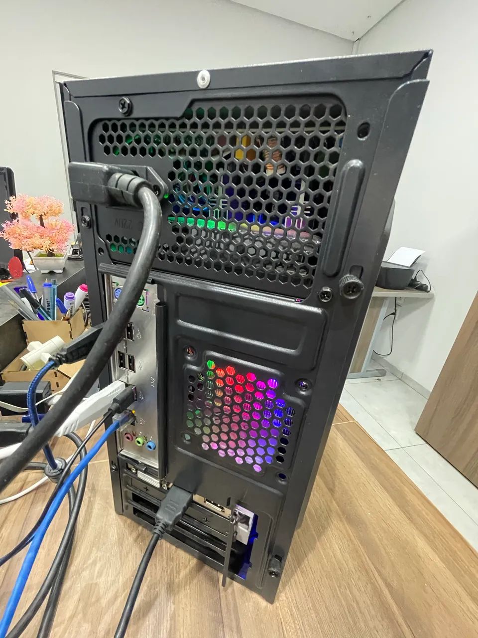 XEON 2680v4 Rx 580 1Tb SSd 16Gb Ram Ddr4 Fonte 700W - Foto 6