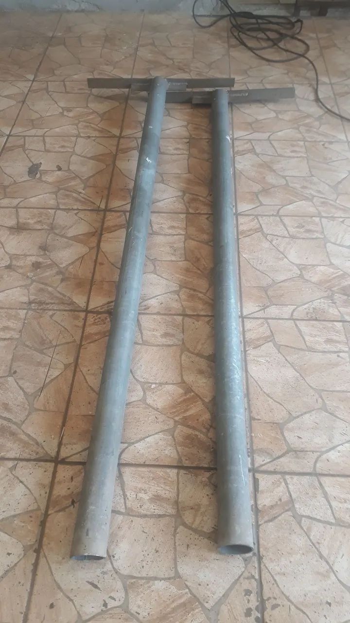 Tubo galvanizado 75 2 metros 