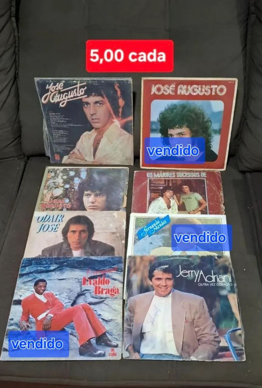 Desapegando lote 26 disco vinil  - Foto 2
