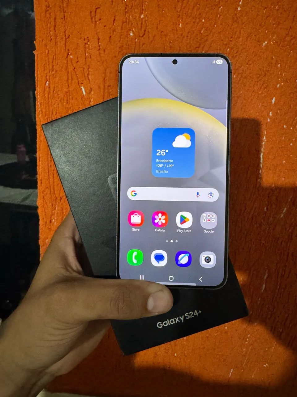 S24+ Plus 512gb - act cartão 