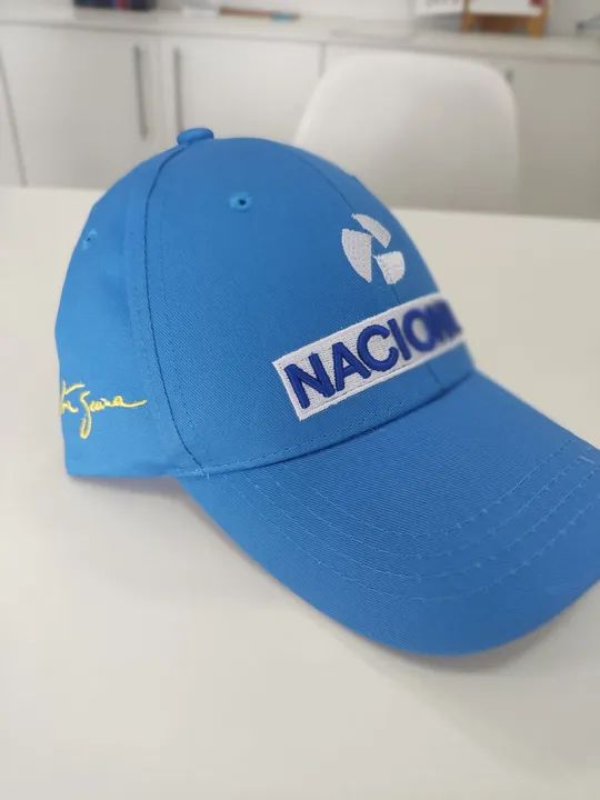 BONÉ NACIONAL AZUL AYRTON SENNA  - Foto 2
