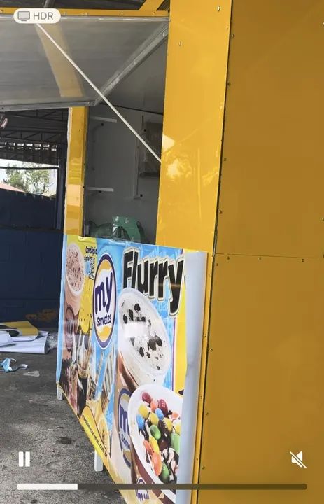 Quiosque novo 2,50 x 2,00 com rodas - Foto 6