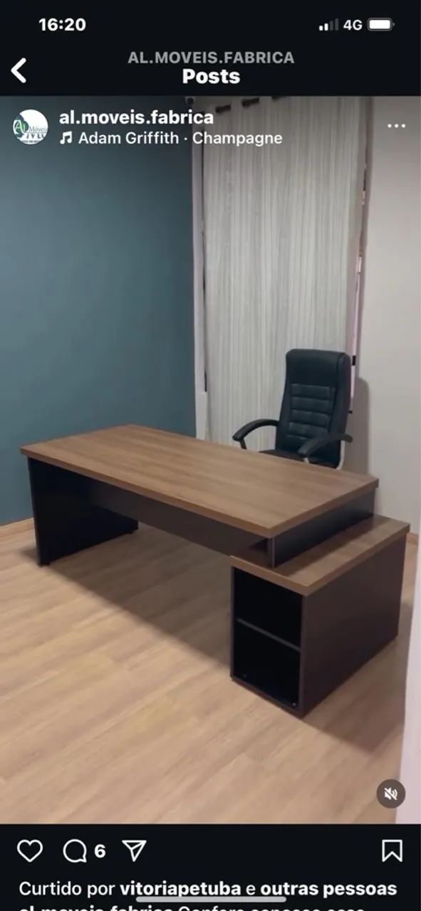 Conjunto de móveis para escritório - Foto 3