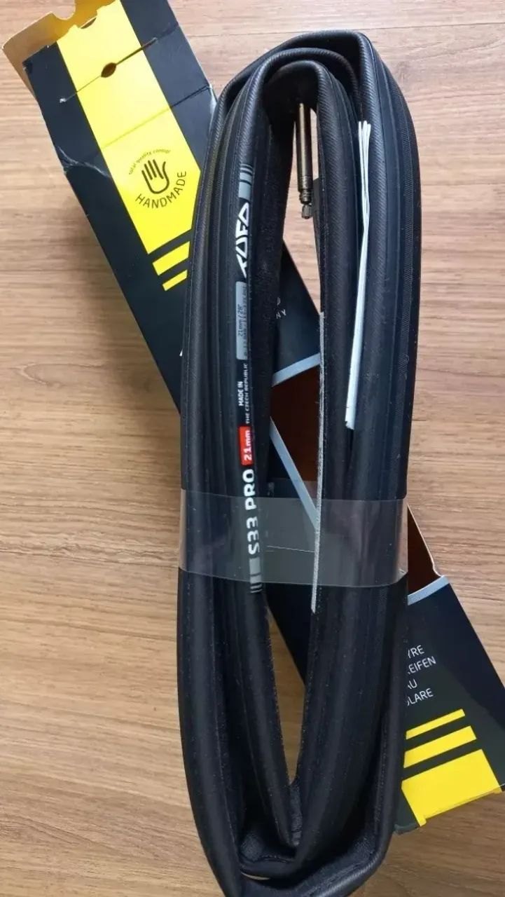 Pneu tubular TUFO S33 - 700x24 - preto - Foto 2