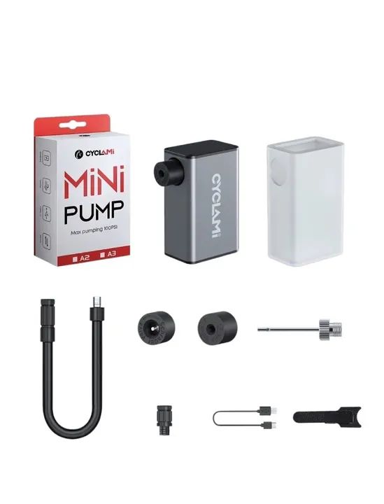Bomba De Ar Portátil Elétrica Mini Pump 100psi Usb