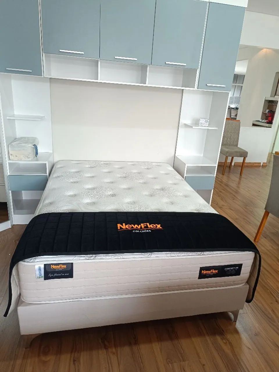 Colchão Casal Concept 1,38x1,88 com Viscoelástico e Molas Ensacadas - luxo por R$2.999,00!