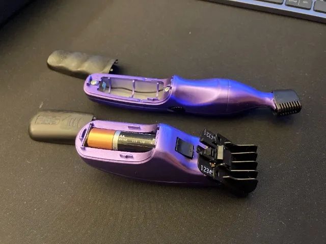 2 maquinas de corte Wahl a pilha portatil